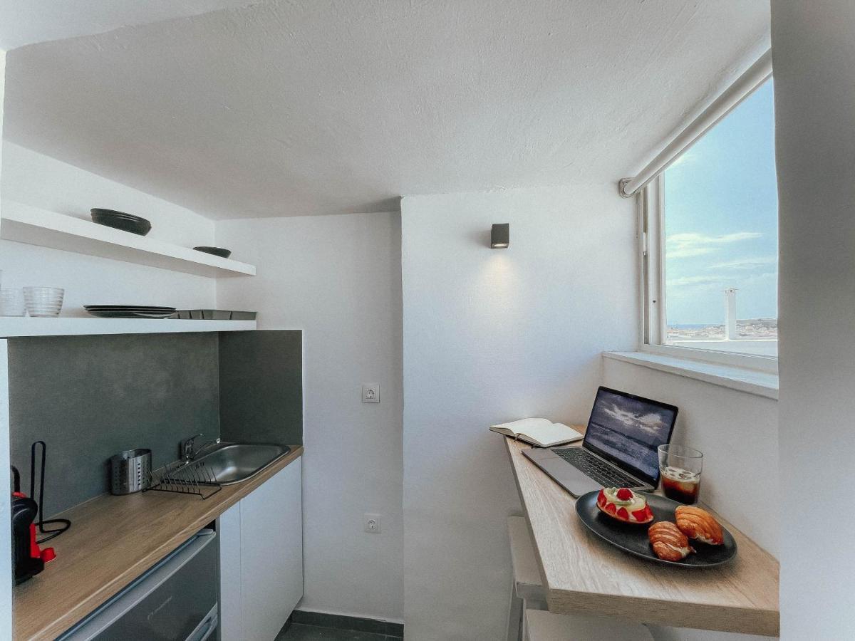 Modern rooftop apartment Rethimnon Buitenkant foto