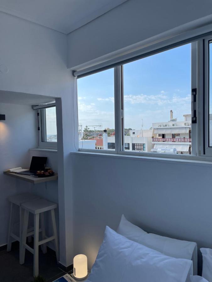 Modern rooftop apartment Rethimnon Buitenkant foto