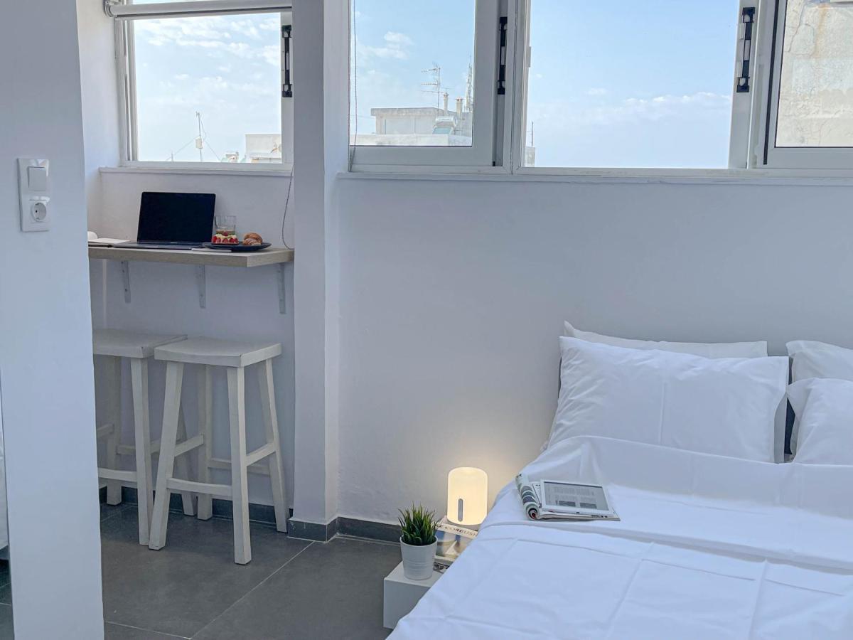 Modern rooftop apartment Rethimnon Buitenkant foto